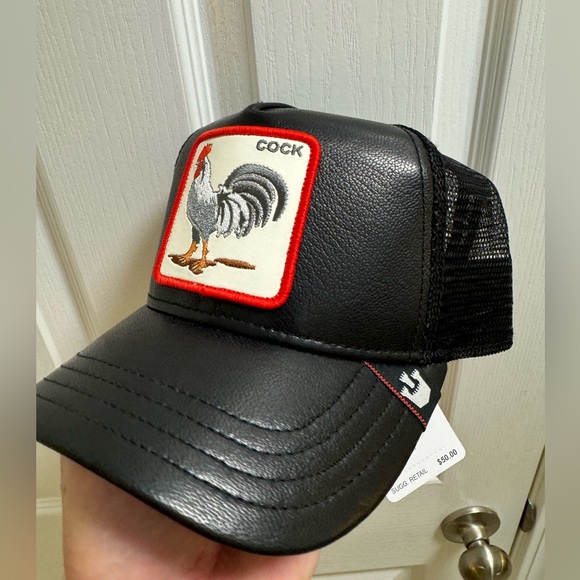 THE FARM GOORIN BROS NWT- Leather hat - Picture 4 of 4